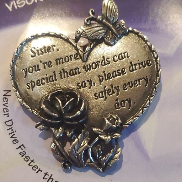 Visor Clip, for Sister or friend! NWT. - Picture 4 of 5